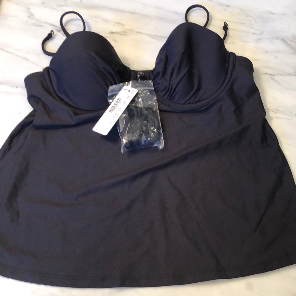 New J. Crew tankini top